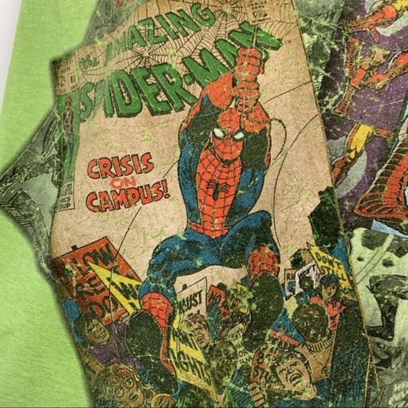 Marvel super heroes comic book t-shirt, men's SM - Picture 4 of 9